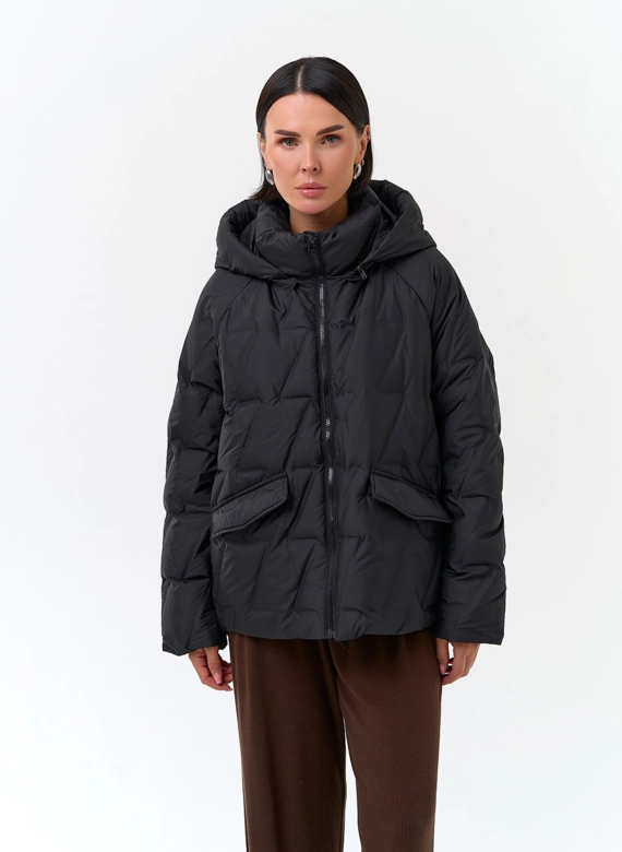 Женская куртка с капюшоном