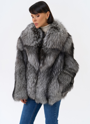 Шуба из лисы