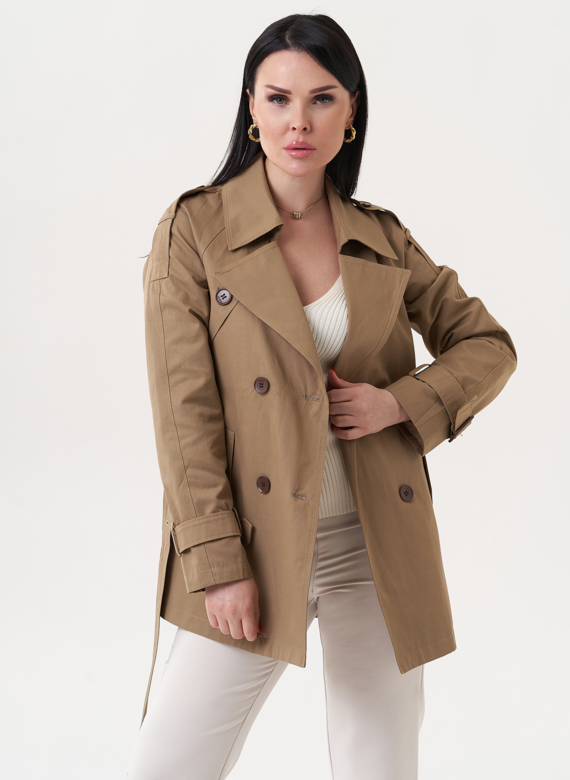 Женский жакет с английским воротником