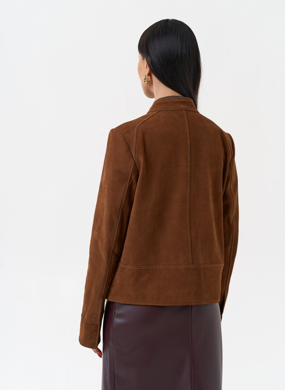 Замшевая куртка - футляр